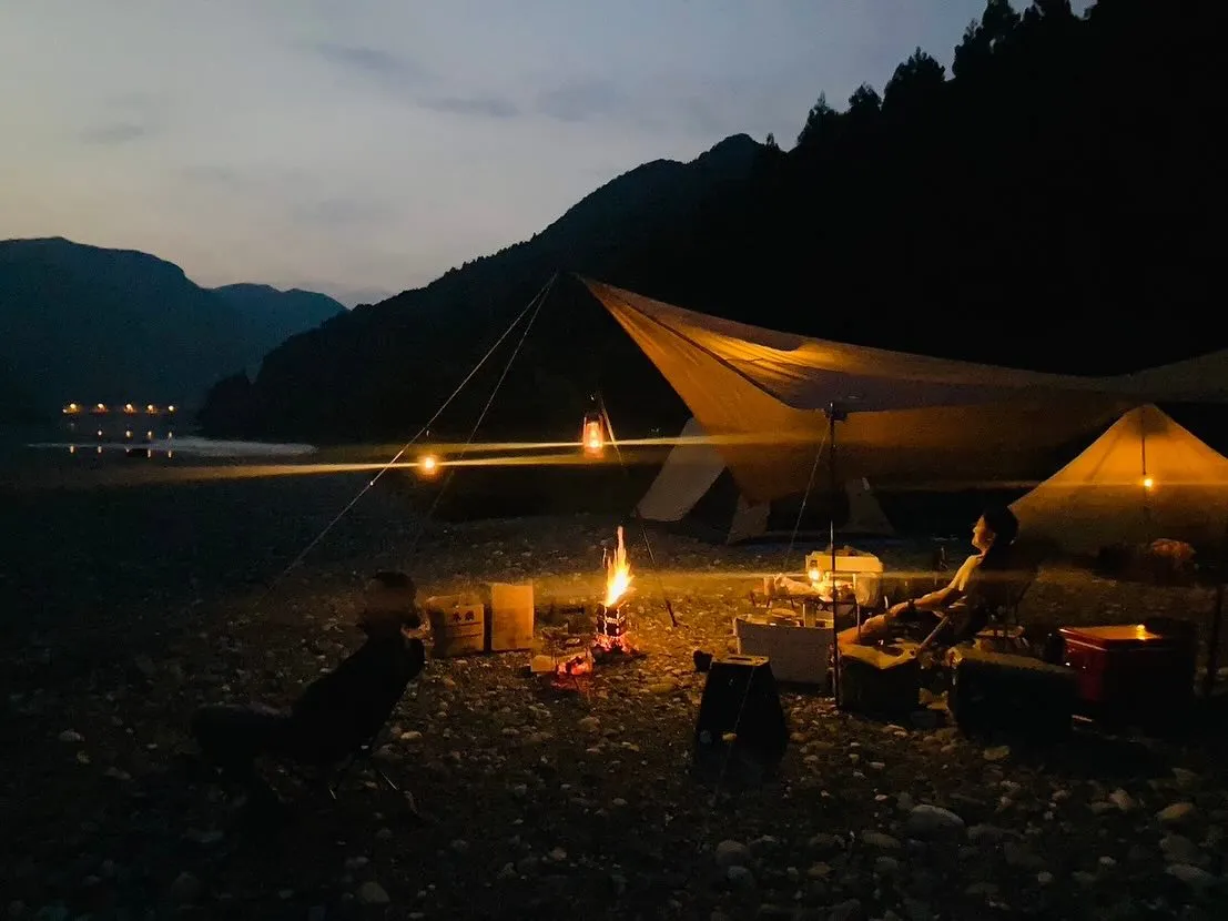 先日の写真ですが久しぶりにキャンプ🏕️に行きました。