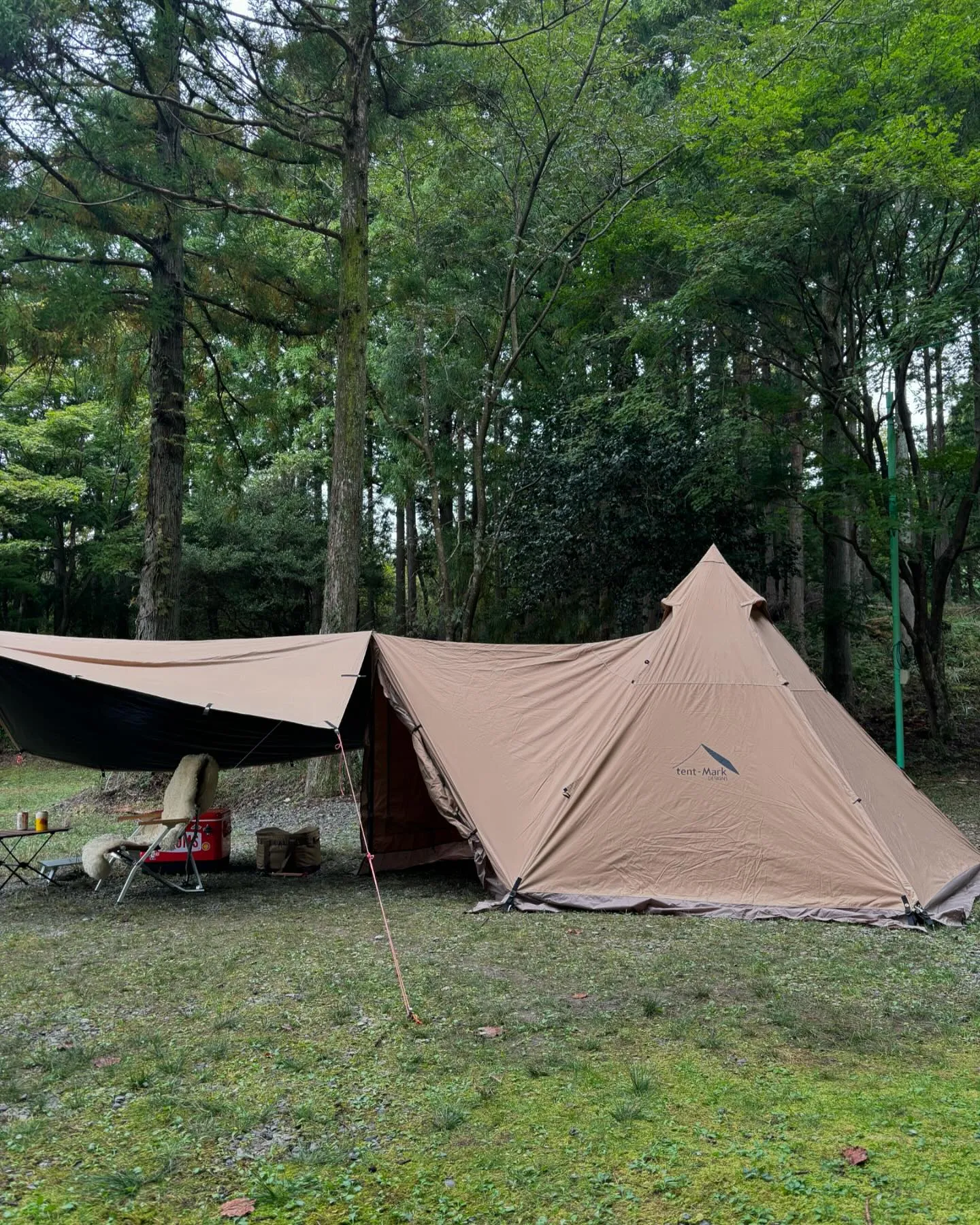 週末はキャンプに行ってきました🏕️