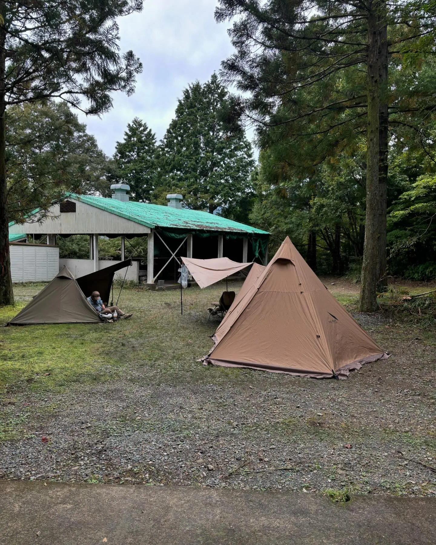 週末はキャンプに行ってきました🏕️